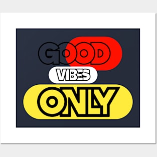 Good Vibes Only Posters and Art